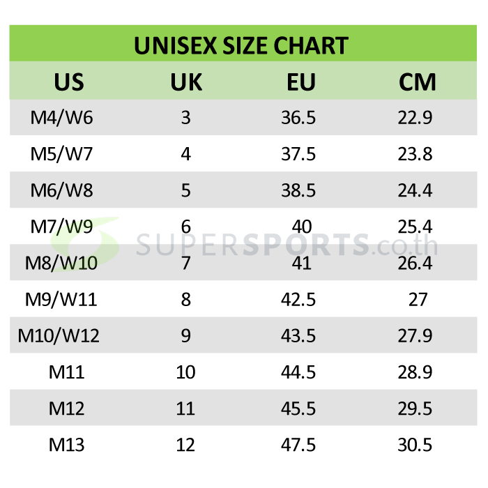 Crocs w6 store size chart