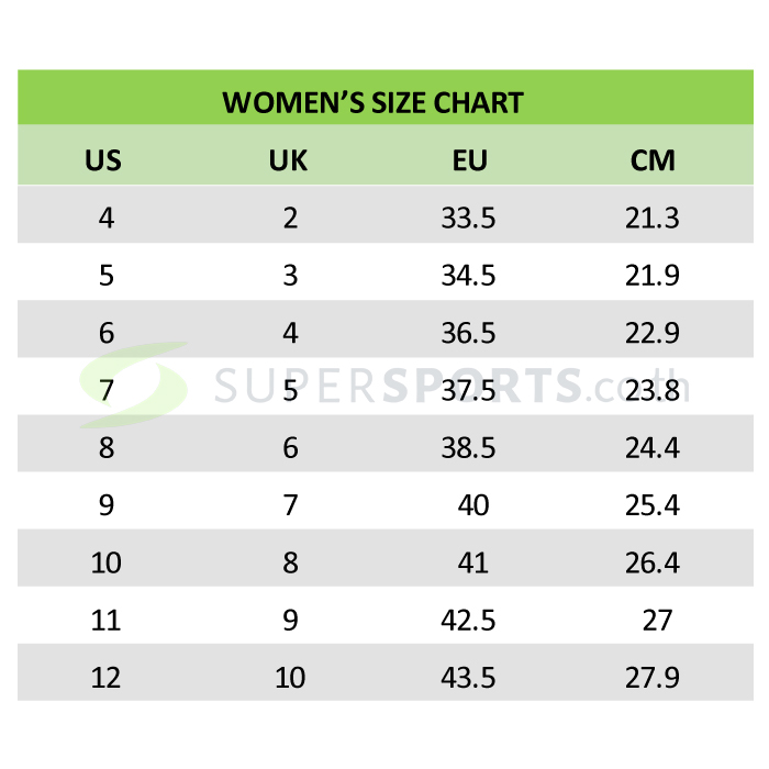 Crocs size shop chart women's